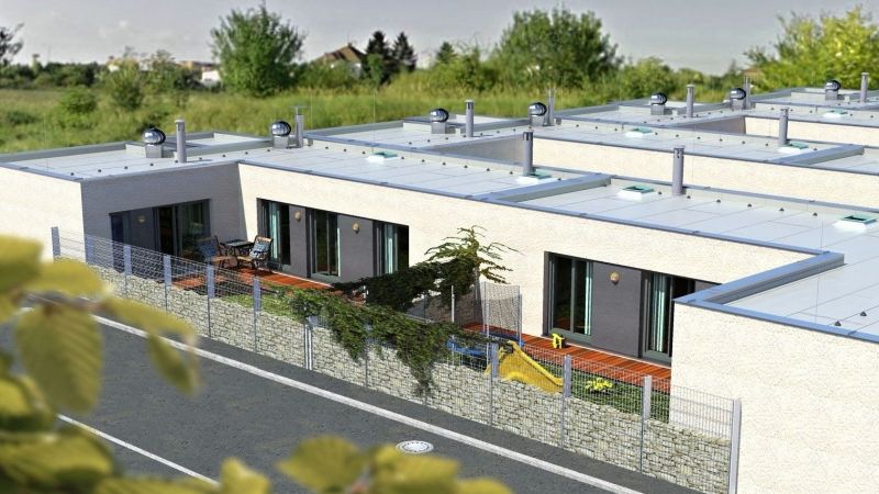 Vizualizace Atriové domy Jahodnice